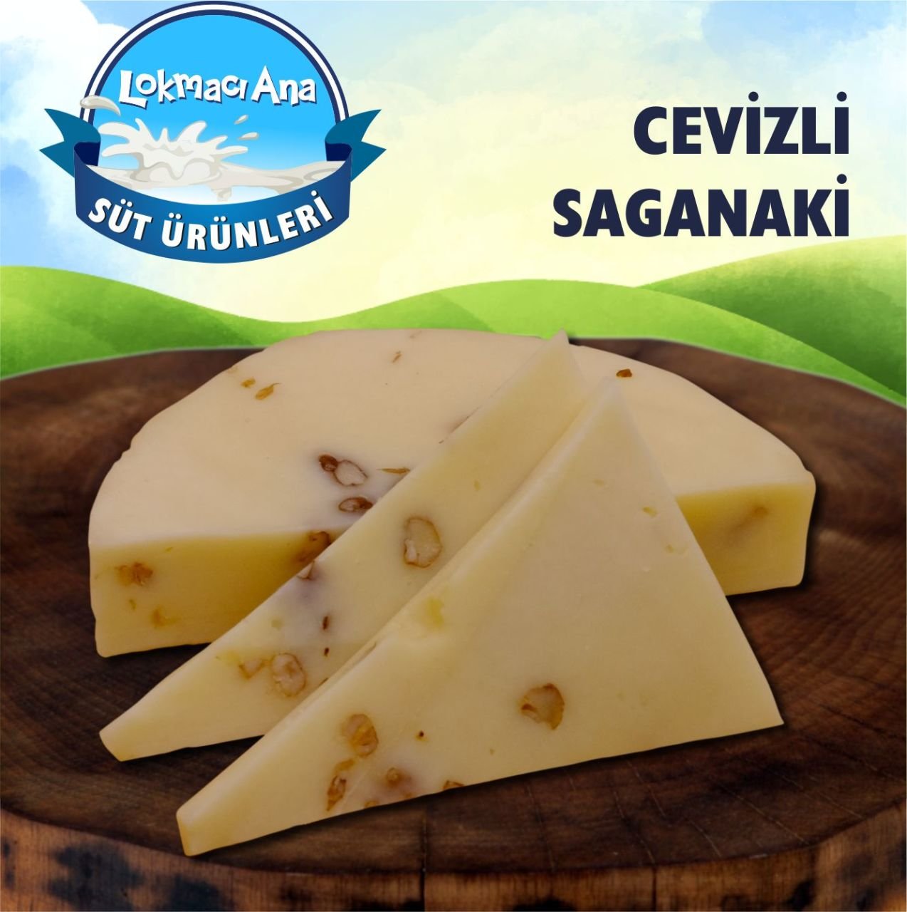 Cevizli Saganaki Peyniri 1 KG