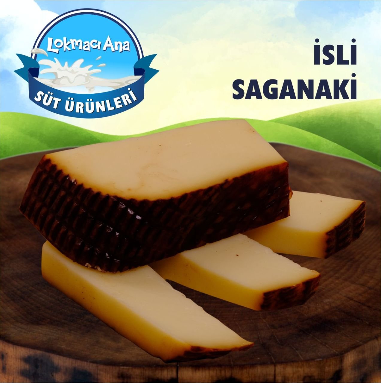 İsli Saganaki Peyniri 1 KG