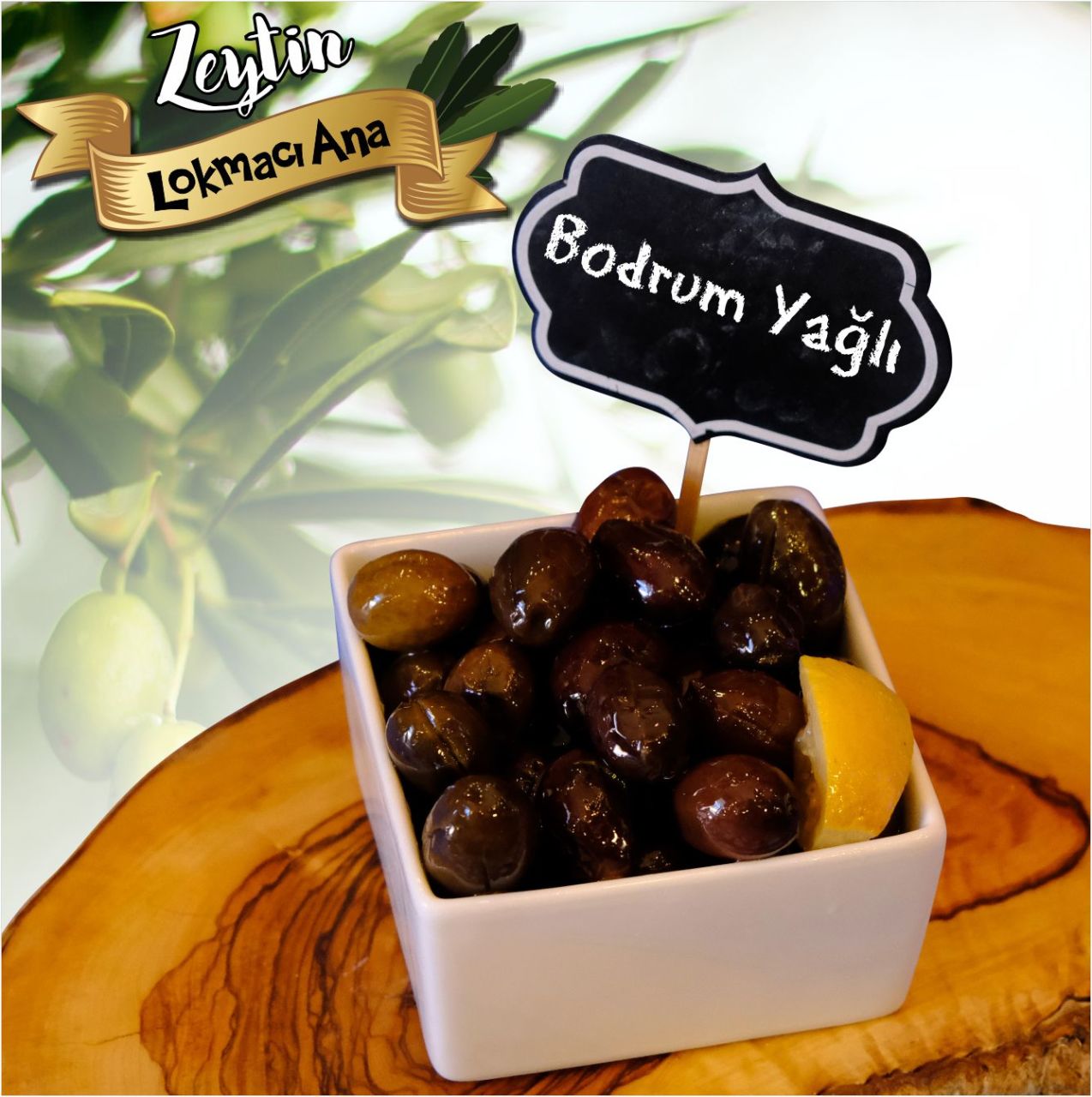 Bodrum Yağlı Zeytin 1 KG