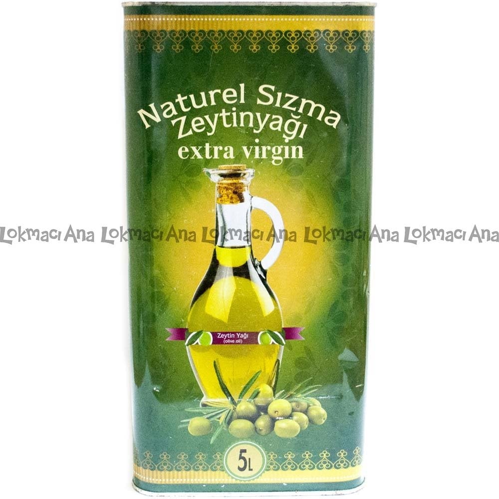 Naturel Sızma Zeytin Yağı Teneke 5 LT