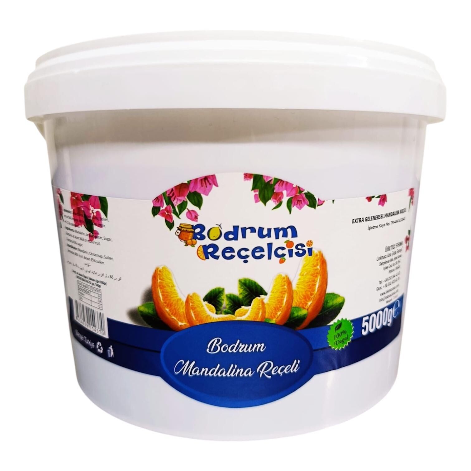 Mandalina Reçeli 5 KG