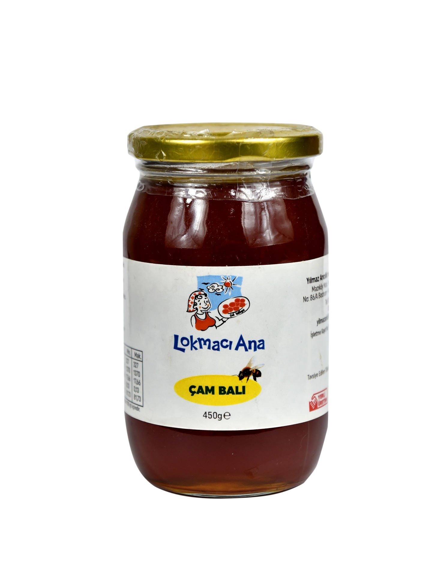 Lokmacı Ana Çam Balı 450 gr