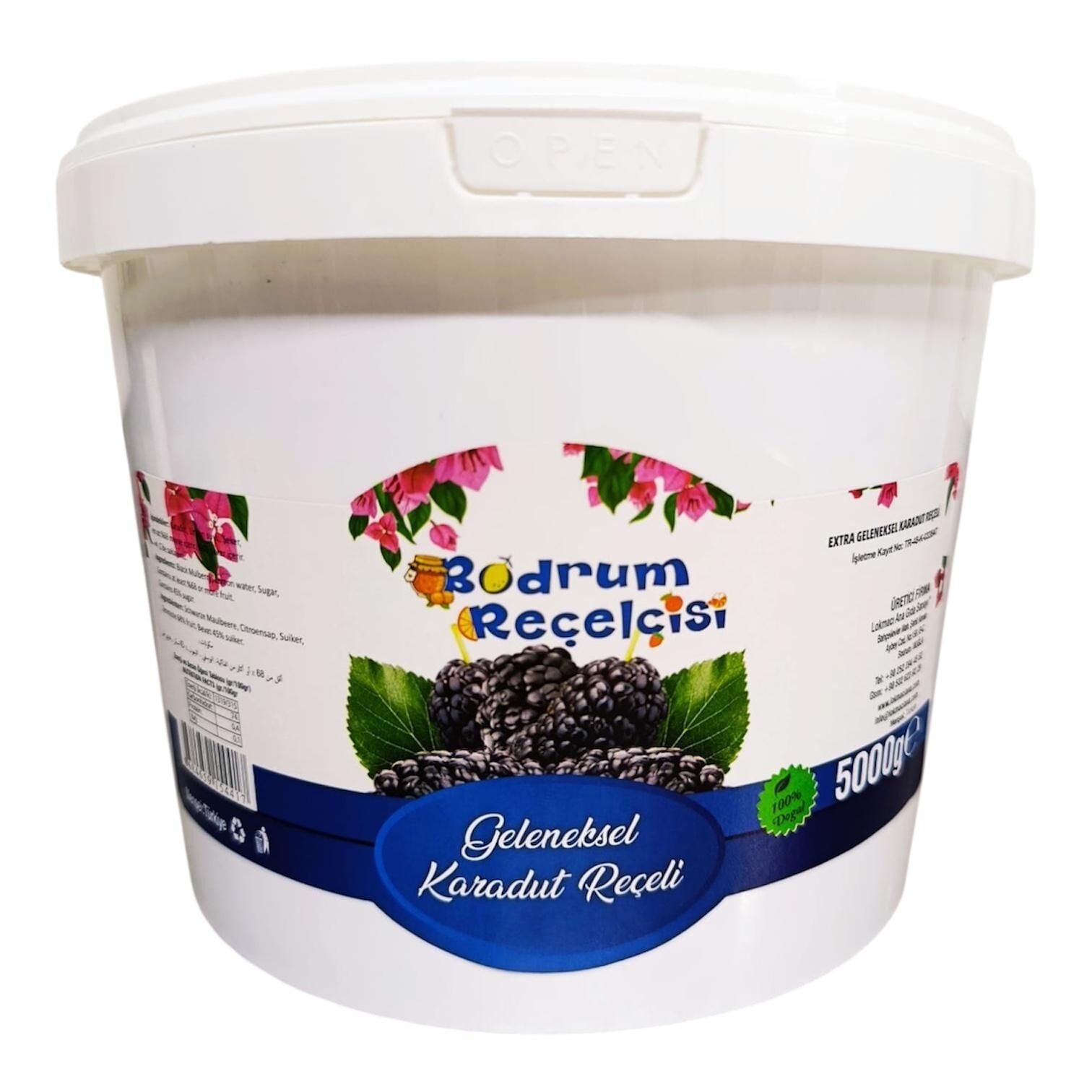 Karadut Reçeli 5 KG