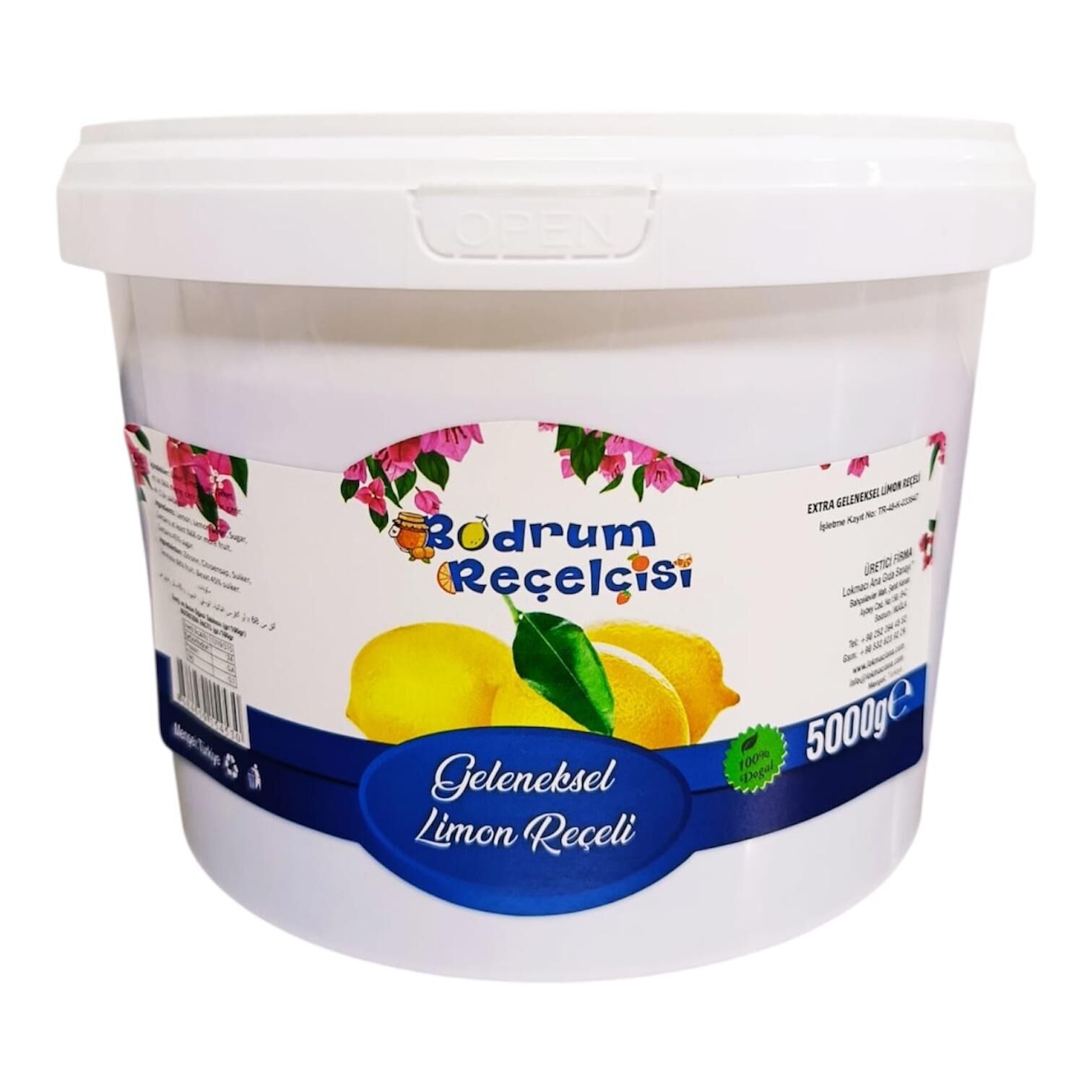 Limon Reçeli 5KG