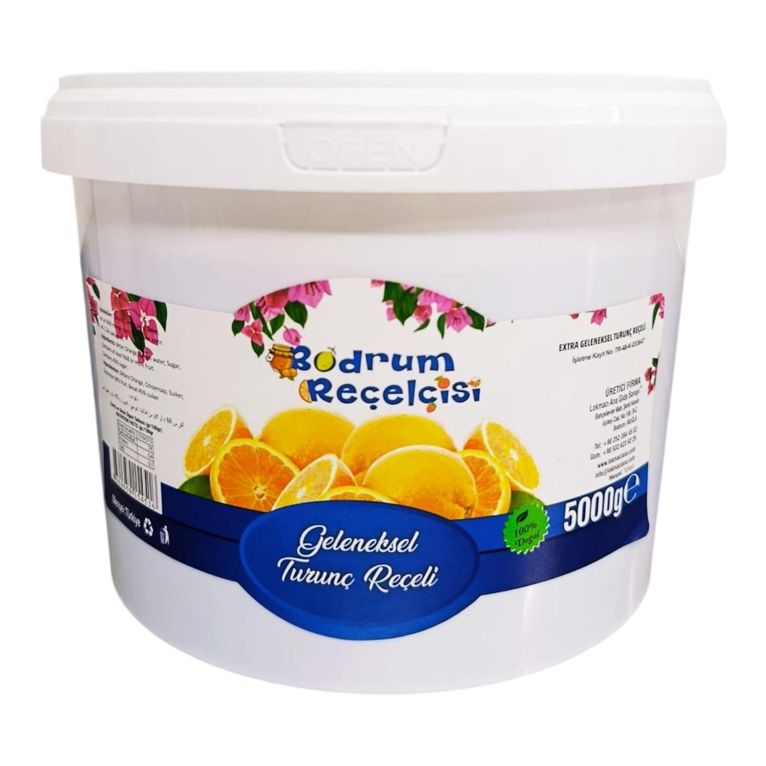 Turunç Reçeli 5 KG