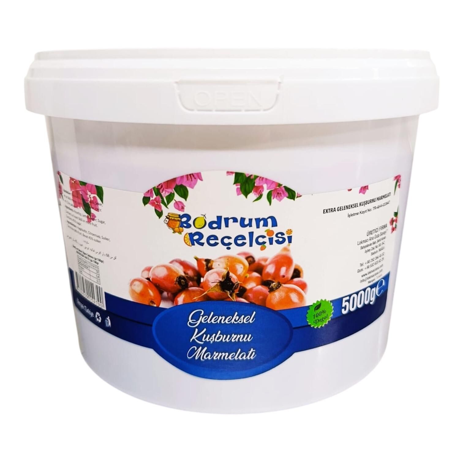 Kuşburnu Marmelatı 5 KG